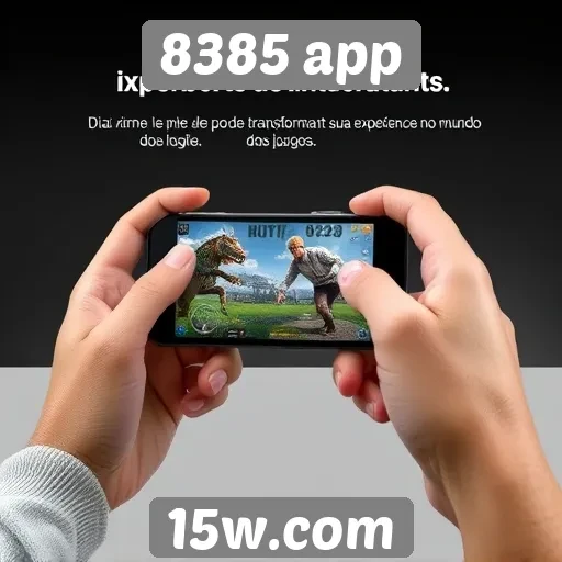 Análise das funcionalidades do 8385 app